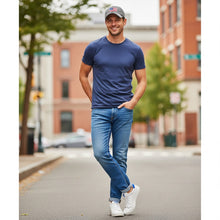 Load image into Gallery viewer, USA Flag Embroidered Baseball Cap - Light Gray